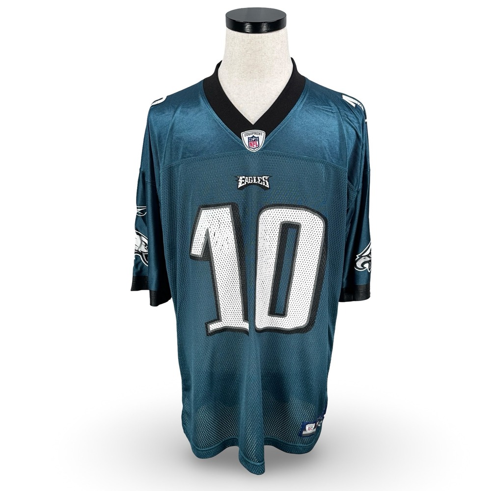 Mens Reebok Philadelphia Eagles DeSean Jackson 10‎ NFL Jersey Gray 2XL